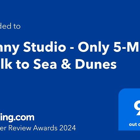 Sunny Studio - Only 5-Min Walk To Sea & Dunes Wijk Aan Zee Buitenkant foto